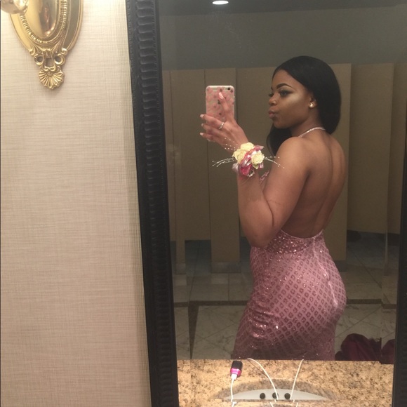 Pink Prom Dress - Picture 3 of 3